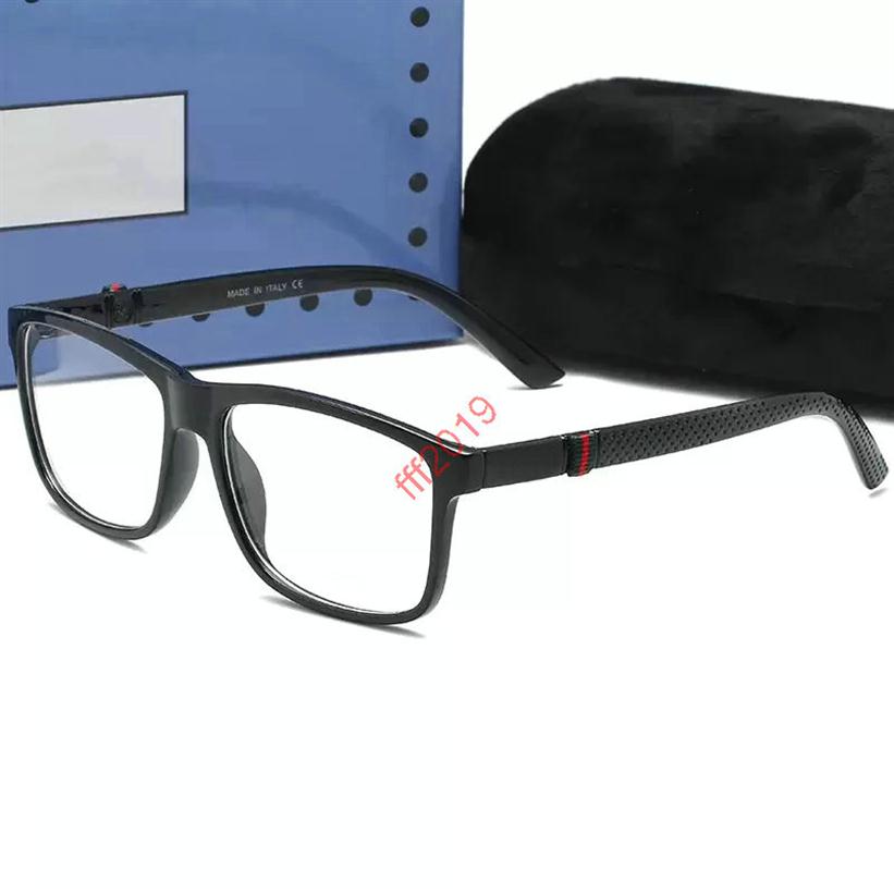 

2022 Fashion Brand Sunglasses Square Optical Glasses Women Men Clear Anti Blue Light Blocking Glasses Frame Prescription Transpare210H