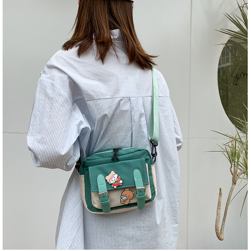 Sac pour femme ceinture de mode sacs en tissu décoratifs Style coréen une épaule diagonale petit sac sac Bungy