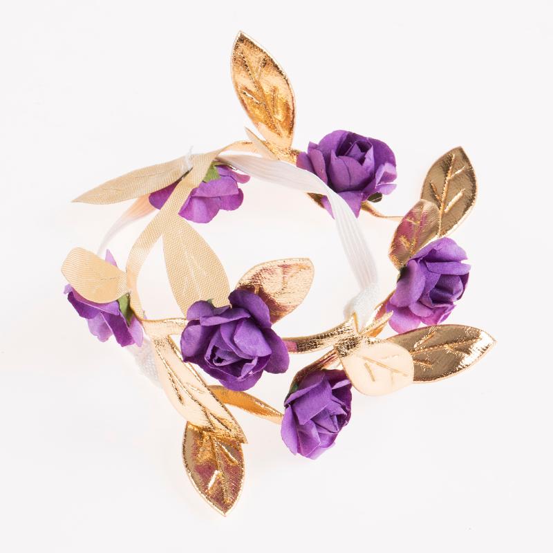 

Hair Accessories Toddler Infantil Born Baby Kids Girls Rose Flower HeadBand Headwear 4 Colors 2022, White