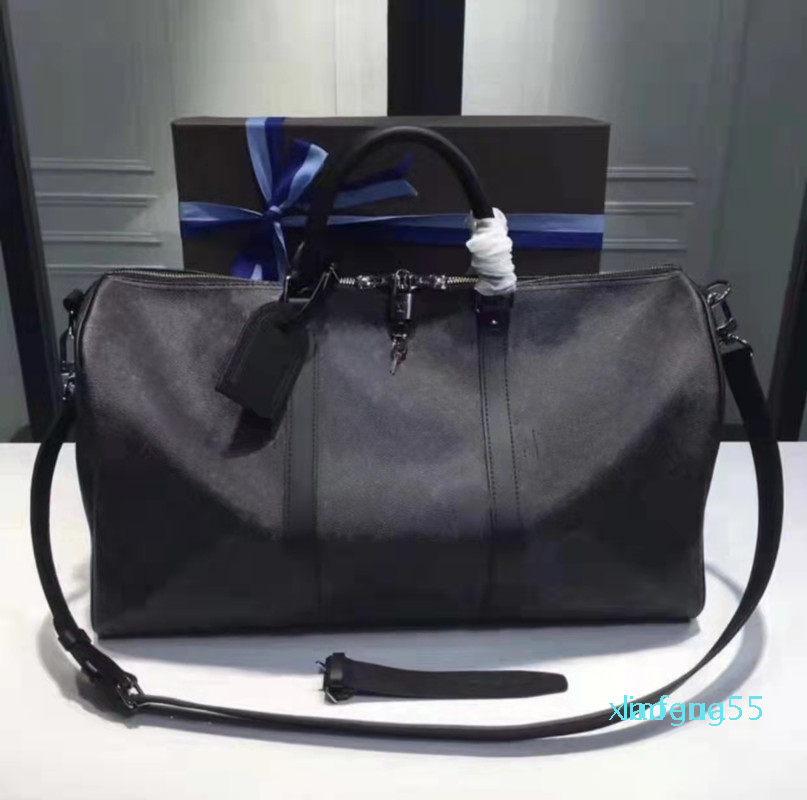 sacs de créateurs de luxe Sac polochon haute capacité Sac fourre-tout de voyage pour femme Sacs à main Boston Sacs à main en toile enduite Valise