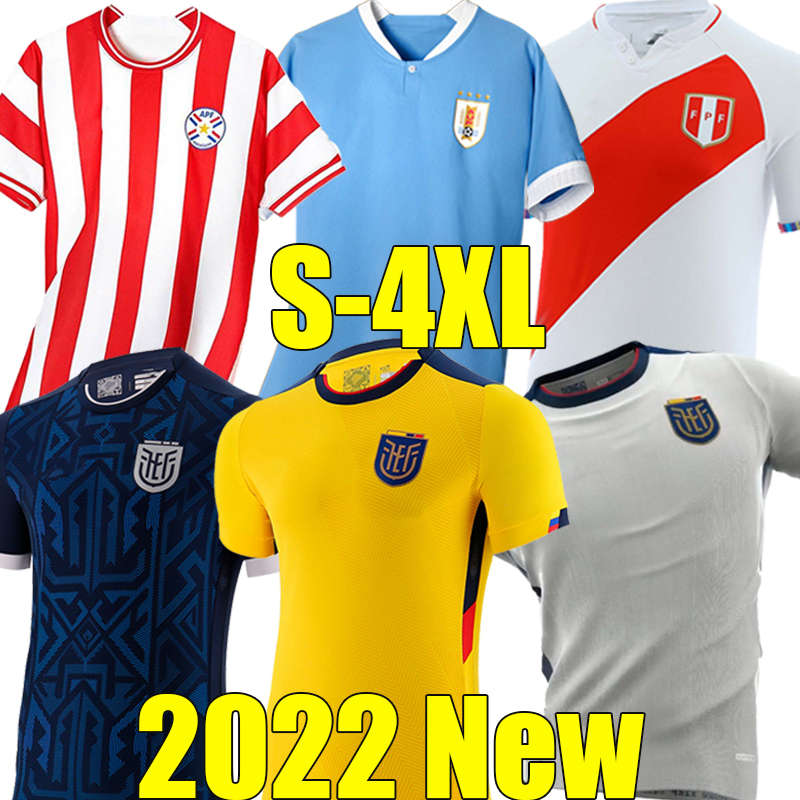 

4XL Ecuador 2022 2023 world cup soccer jerseys Peru Uruguay Pervis Estupinan 22/23 Gonzalo G.PLATA Michael Estrada F.MARTINNEZ L.CAMPANA paraguay football shirts, Ecuador 22-23 away