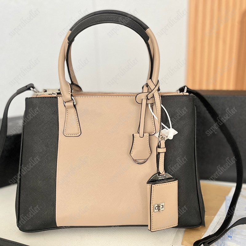 

2 Pcs Set Women Tote Bag High Quality Shoulder Bags Fashion Handbags Leather Cross Body Luxury Desigenr Pochette Mini Purses 4 colors Classic Wallet Wholesale, Black