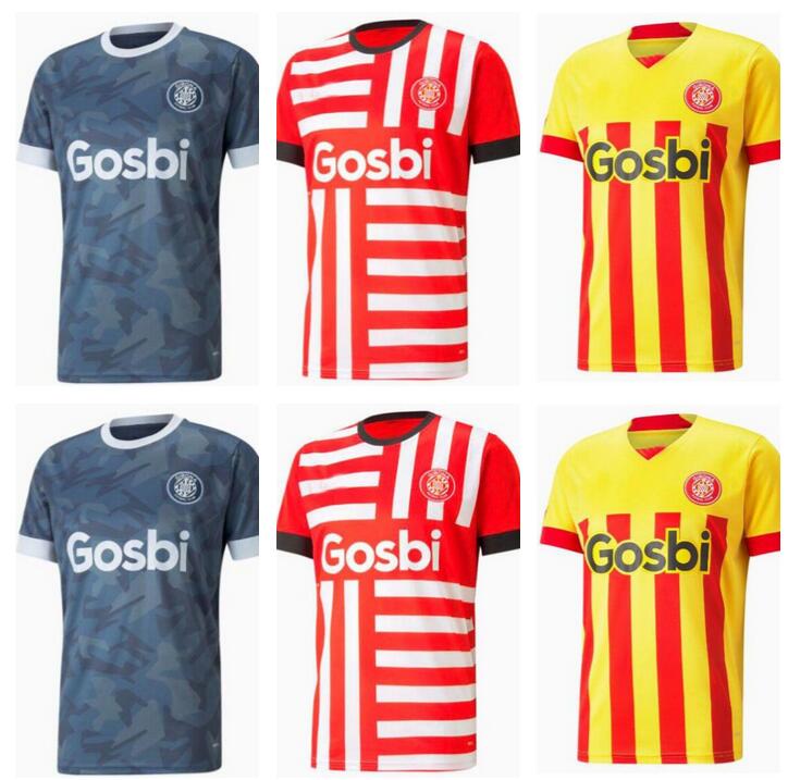 

22 23 Girona Soccer Jerseys home 2022 2023 N.BUSTOS C.STUANI JAIRO D.SARMIENTO maillots foot Football shirts Kit