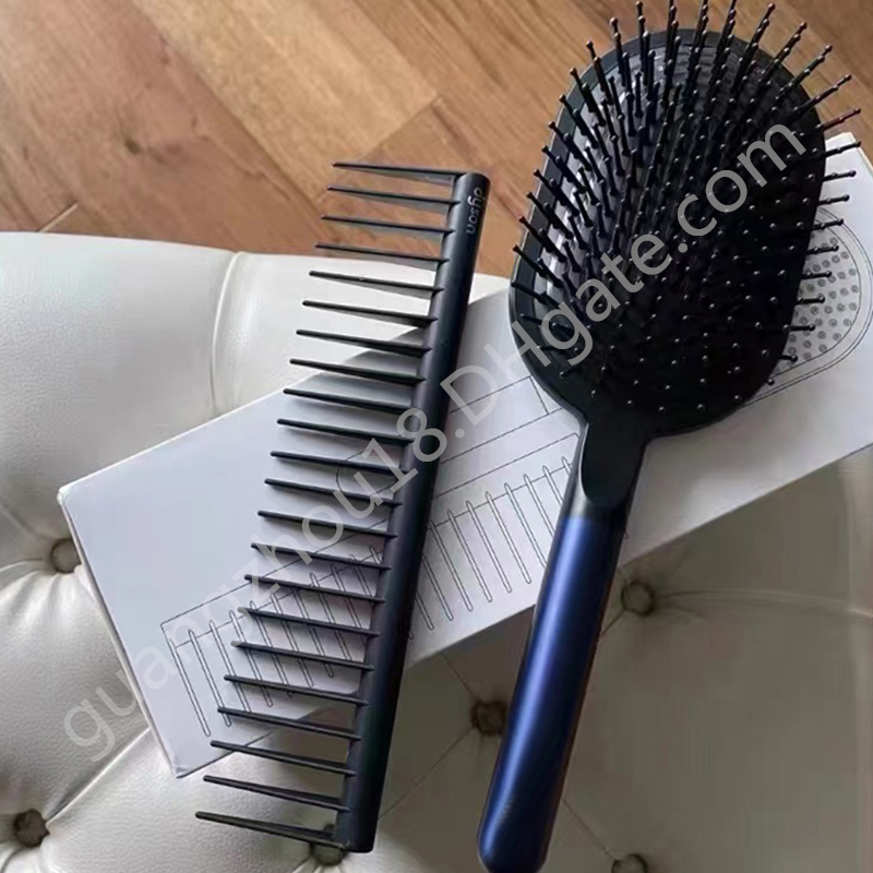 

Styling Set Brand Designed Detangling Comb and Paddle Brush 2Color Pink Blue