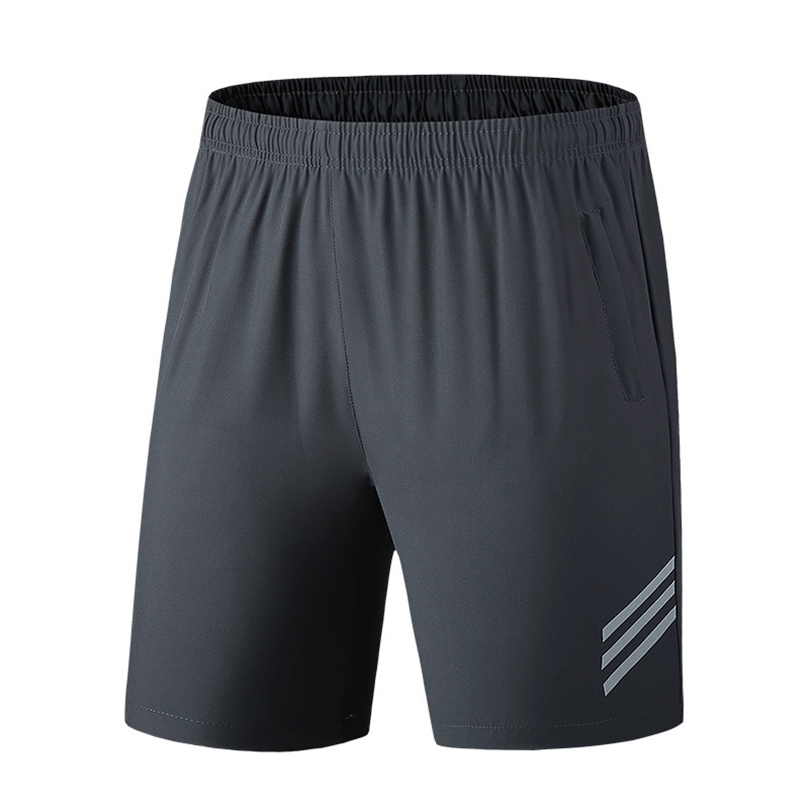 

Summer Men's Thin Breathable Quick Drying Capris Fashion Classic Youth Sports Casual Pants Big Size Shorts 220401, Black