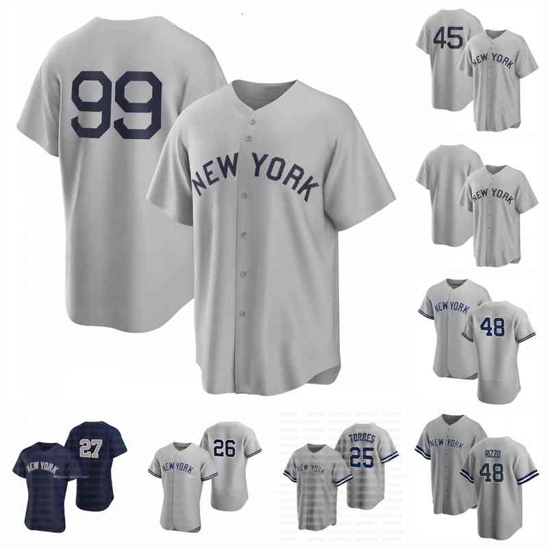 

Yankee 48 Anthony Rizzo Gerrit Cole 2021 Field of Dreams Game Jersey Aaron Judge Joey Gallo DJ LeMahieu Gleyber Torres Odor Gary Sanchez, Grey cool base