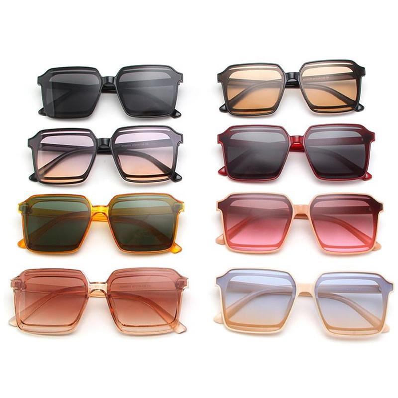 

Sunglasses Fashion Square Unisex Hollow Frame Sun Glasses Gradient Color Lens Adumbral Anti-UV Spectacles EyeglassesSunglasses