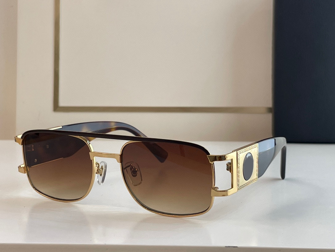 

Sunglasses For Women Men Summer 4671 Style Anti-Ultraviolet Retro Plate Full Frame Glasses Random Box