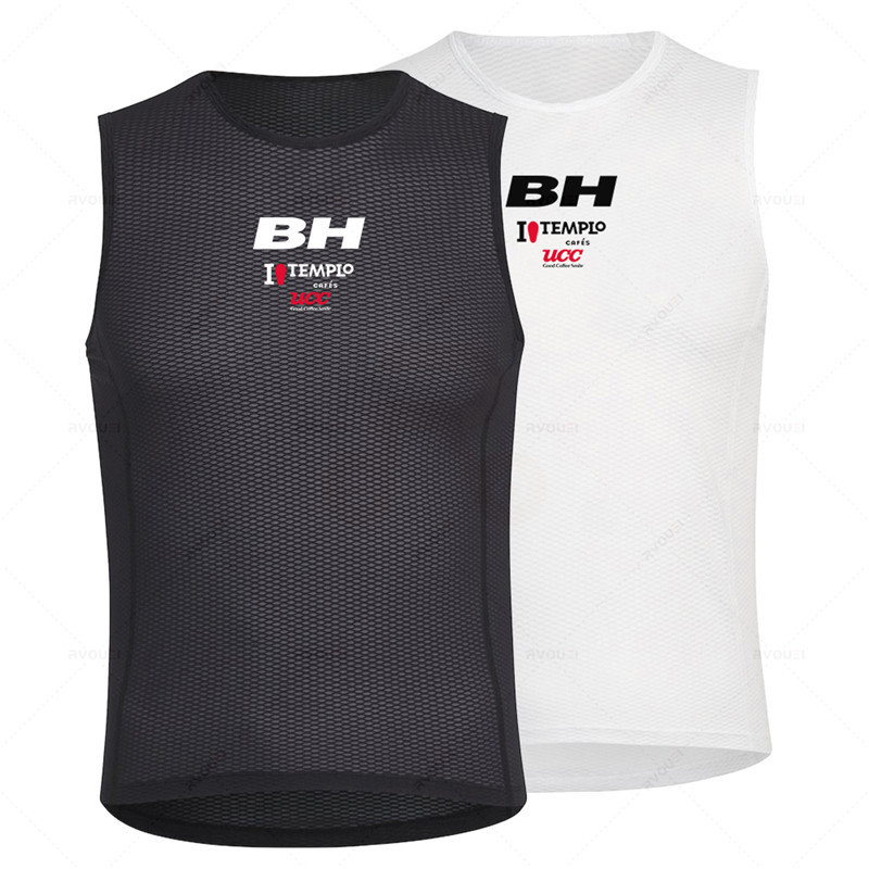BH hommes couche de base haut sans manches séchage rapide cyclisme maillot de corps vtt vélo gilets compression vélo Sport vêtements taille asiat