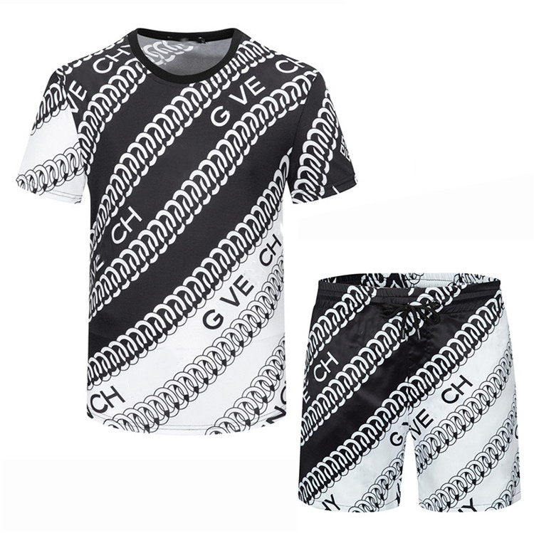 

mens tracksuits summer casual fashion Designer tracksuitsr tops men pants jogging breathable sportswear two-piece suit -3XL, Supplementary shipping