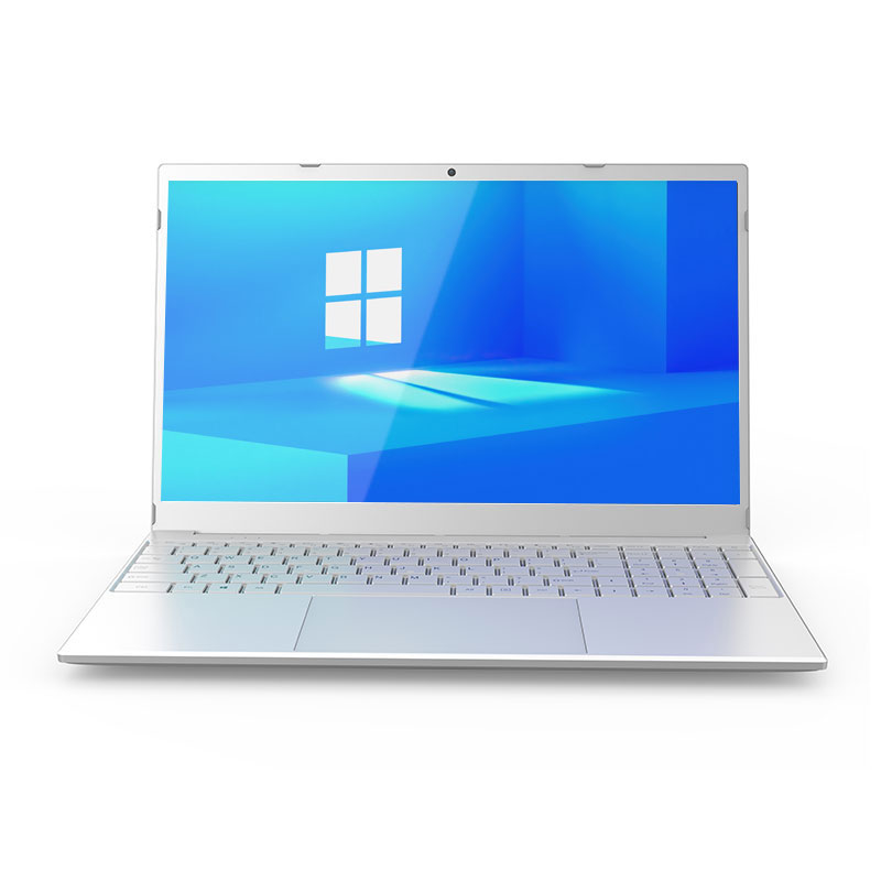 

Laptops 15.6 inch Screen DDR4 12GB RAM 128GB 256GB 512GB SSD Intel Celeron N5095 Windows 10 Portable Gaming Laptop Notebook, Silver