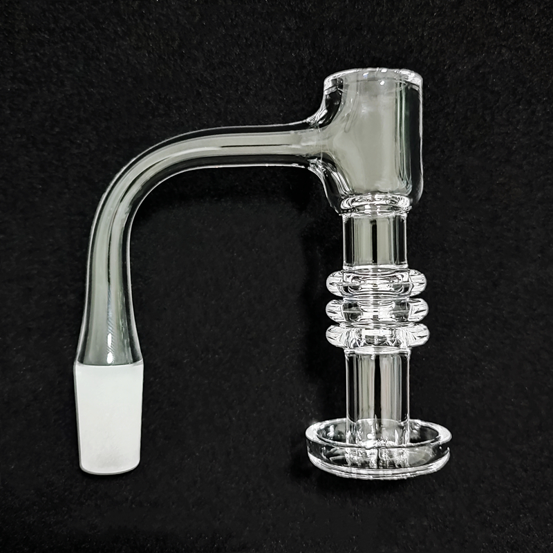 

Long Barrel 3 Rings XXL Terp Slurper Vacuum Quartz Banger Smoking 10mm 14mm Full Weld Beveled Edge XL Neck Slurp Banger Nails for Glass Water Bong Dab Oil Rigs YAREONE