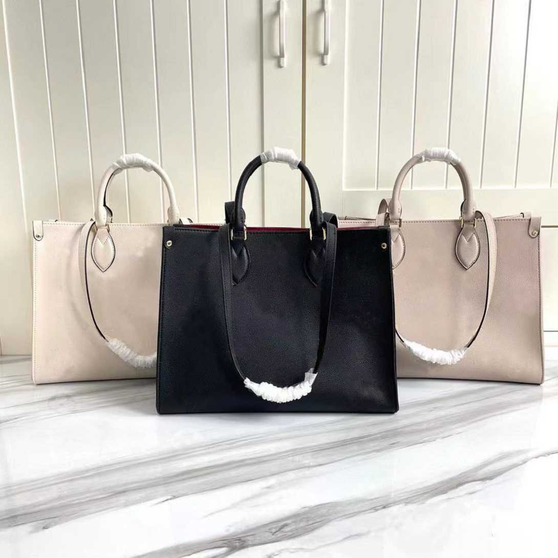 

3classic High Quality Luxurys Designers Totes Purse Never Fulls Handbag Large Capacity Ladies Simple Shopping Flower Shoulder Bag Coin, Black