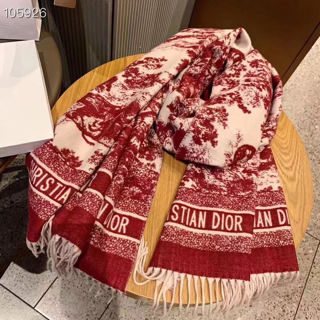 

180x70cm animal world women's scarf for fashion designer imitation cashmere autumn and winter soft and warm outdoor rectangular shawl black blue red optional