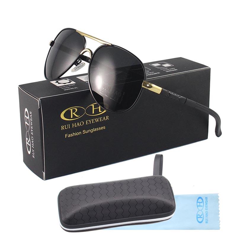 

Sunglasses Rui Hao Eyewear Polarized Mens Classic Outdoor Fish Driving Men Women Sun Glasses KM0945