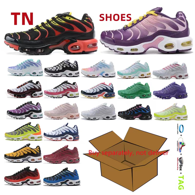 

2022 casual shoes running designer Original NEW TN Plus Men Plus white Black blue Tns Requin Chaussures sneakers size 35-46, Box