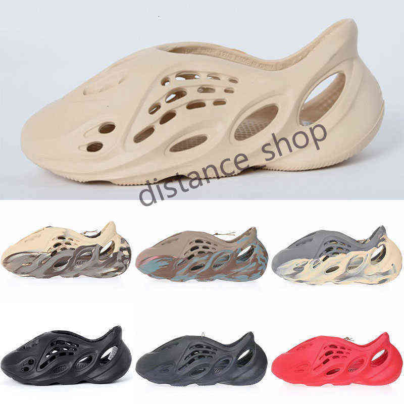 Mode grand bébé mousse Slide Runner Slipper enfants chaussures Clog sandale eva Black Moon Grey Pantoufles garçons filles Tainers Designer Beach