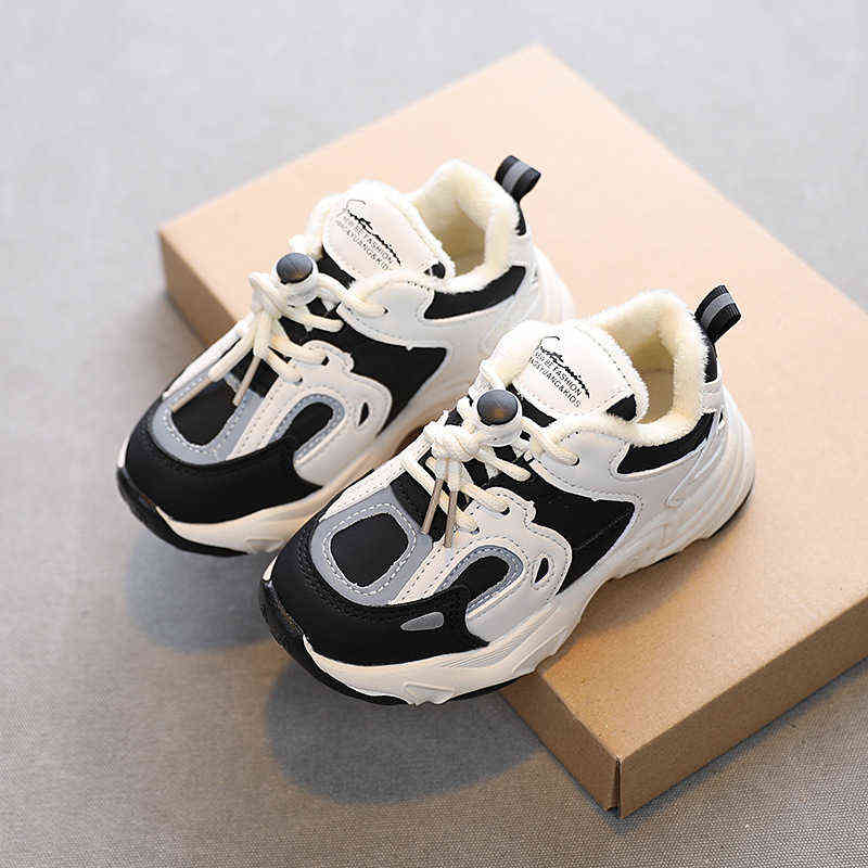 Chaussures pour enfants baskets masculines Girl Young Children's Flat Choas Basketball Sports Petit garçon bébé chaussures de course décontractée