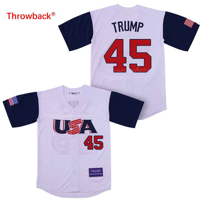 

Men's 45 Trump 00 Griswold Baseball Jersey, As picture