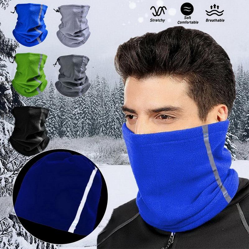 

Bandanas Men Women Winter Bandana Hiking Face Cover Snowboard Ski Neck Warmer Gaiter Cycling Bicycle Tube Scarf Sports Thermal Half MaskBand