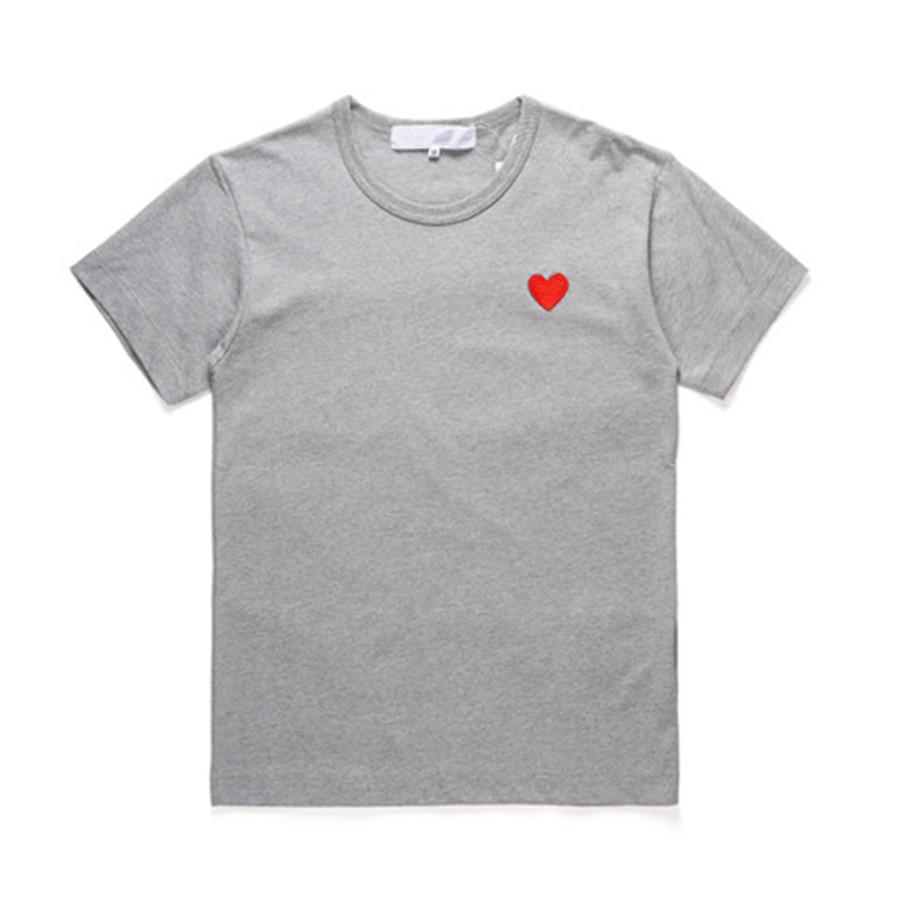 2021 T-shirt unisexe classique Été à manches courtes tees de mode harajuku stylie styliste motif coeur hommes femmes designers choass hip-hop top