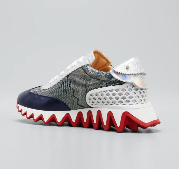 

Fashion spike red bottom Sneaker Men's Casual Shoes spikes Sneakers Loubisharks flats Serrated Shark Male Shoe Fun Men Walking Dress high-quality, 15