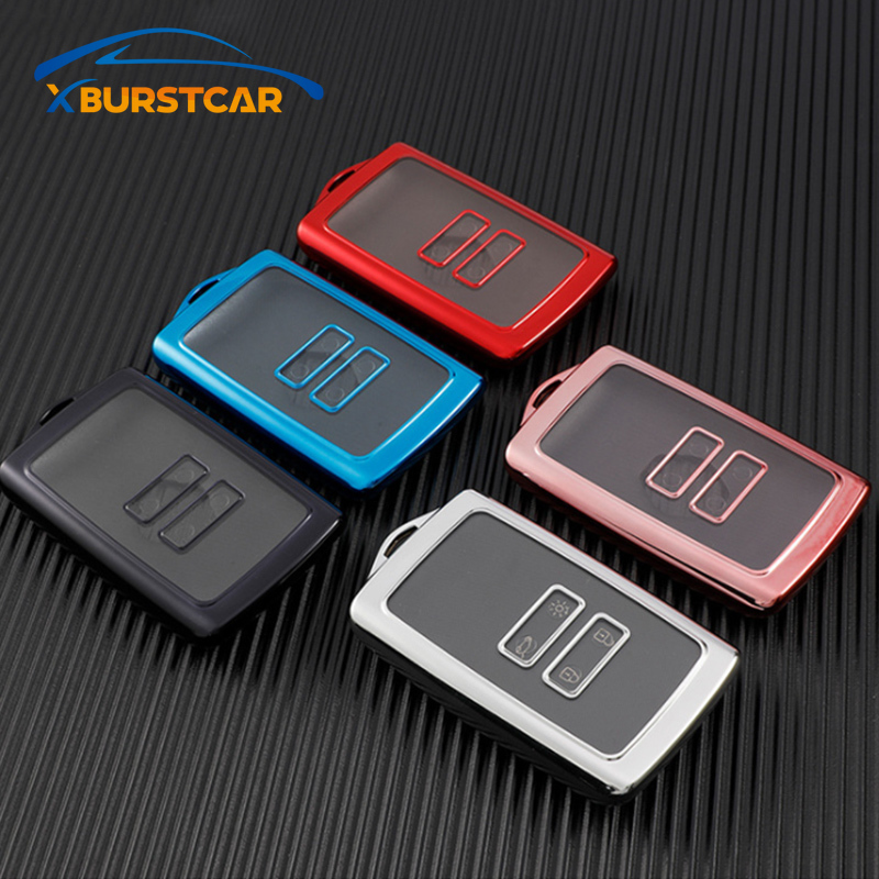 

For Renault Koleos Kadjar Megane Talisman Captur Espace Clio 2016-2019 TPU Car Smart 4Button Key Case Cover Bag Fob Holder, Black case