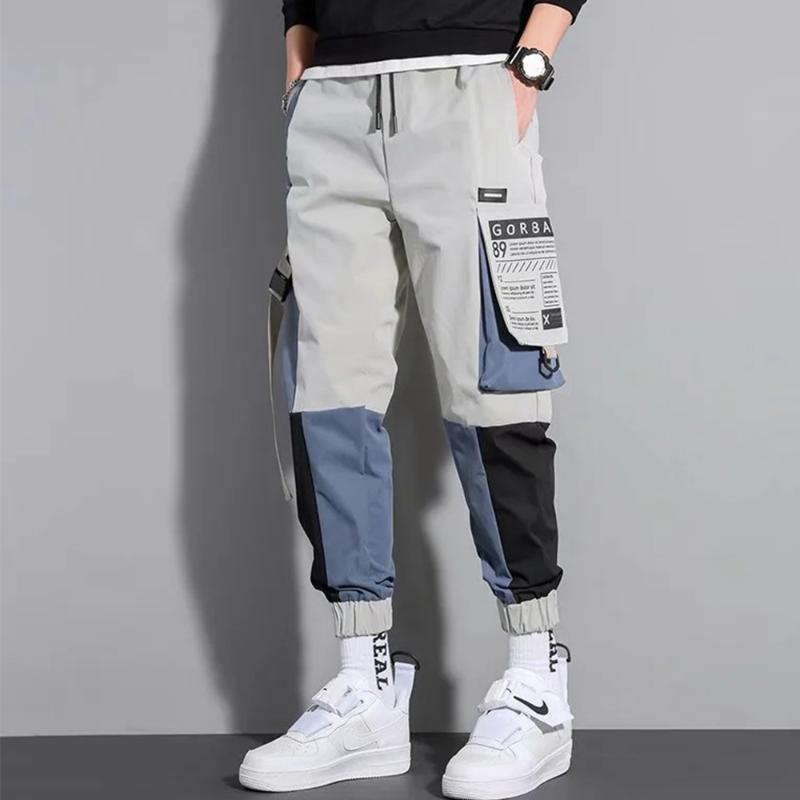 

Men' Pants Fashion Loose Casual Graffiti Print Overalls Men' Straight Drawstring Sports PantsMen, 702