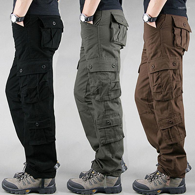 

Men's Pants Spring Summer Autumn Winter Men's Cargo Khaki Military Casual Cotton Tactical Large HommeMen's Naom22