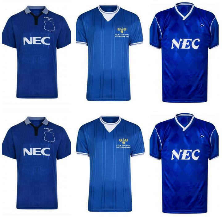 

1985 1995 Rotterdam FERGUSON EFC Retro SOCCER JERSEY Kanchelskis RIDEOUT LIMPAR 86 87 88 HINCHCLIFFE Jackson STUART HORNE Football SHIRTS Final CAMISETAS DE FÚTBOL