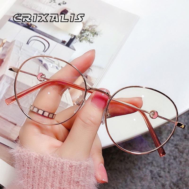 

Sunglasses Moon Decorative Metal Women Myopia Glasses With Diopters Minus -0.5 To -6.00 Anti Blue Light Eyewear Ladies UV400Sunglasses