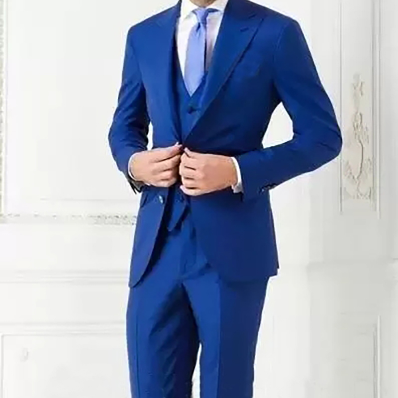 

wholesale price Mens Wedding Suits Tuxedo Set Slim Fit Man Suits Brand Blazer Masculino Dress Suit For Men ukraine Groom, One dollar