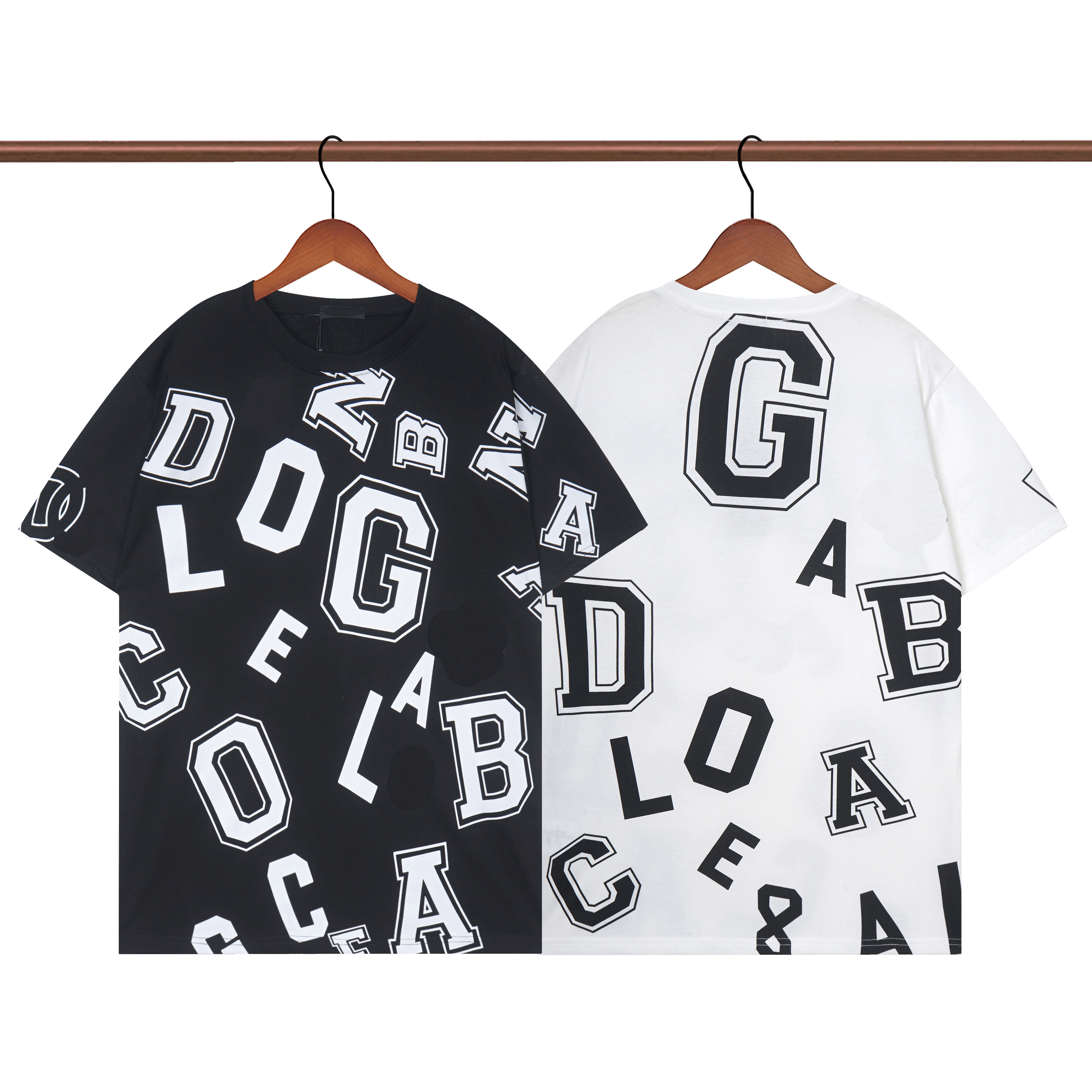 

22 Summer Mens Designer T Shirt Casual Man Womens Tees With Letters Print Short Sleeves Top Sell Luxury Men Hip Hop clothes, White