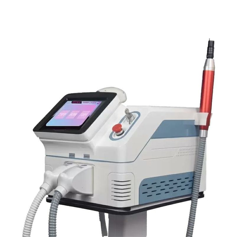 

Portable Laser Depilacion Diode 808Nm Professional Laser Hair Removal Tattoo Remove Apparatus