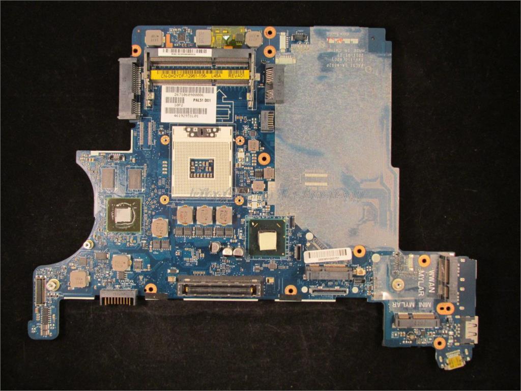 

Motherboards Laptop Motherboard For Latitude E6420 LA-6592P CN-0H2YDF QM67 PGA989 DDR3 Mainboard