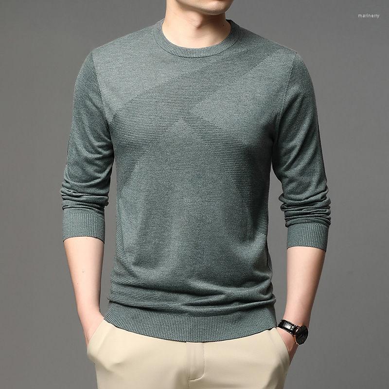 

Men' Sweaters Korea Fashion Men Autumn And Winter Solid Color Pullovers Male Slim Fit Street Wear Knitting Clothing L134Men' Mari22, Red