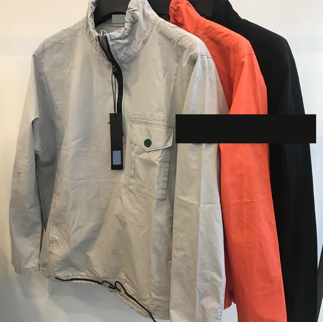 

topstoney designer Men's Jackets tooling half zip island jacket tide stone top, Supplement (not shipped separately)