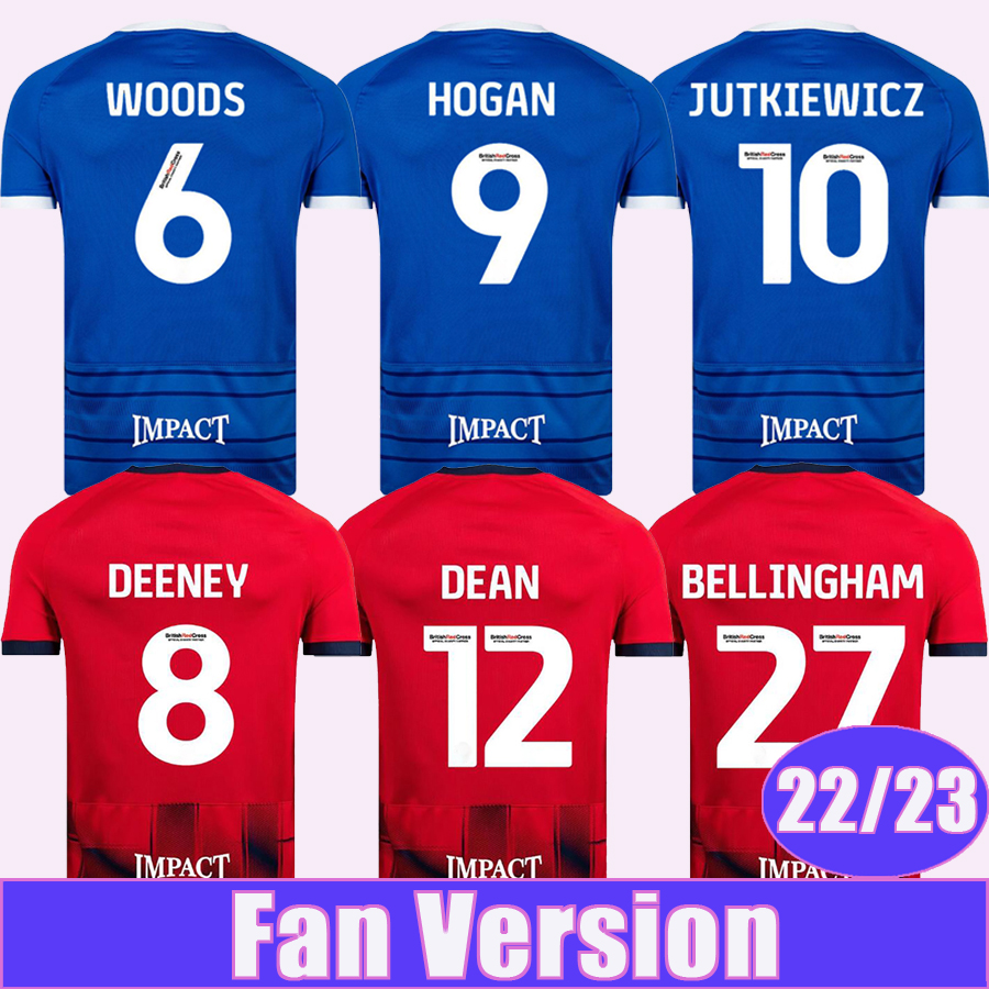 

22 23 Birmingham City Mens Soccer Jerseys HOGAN DEENEY BELLINGHAM BACUNA WOODS JUTKIEWICZ DEAN ROBERTS FRIEND SUNJIC KHELA Home Away Football Shirts, Qm8871 22 23 home no patch