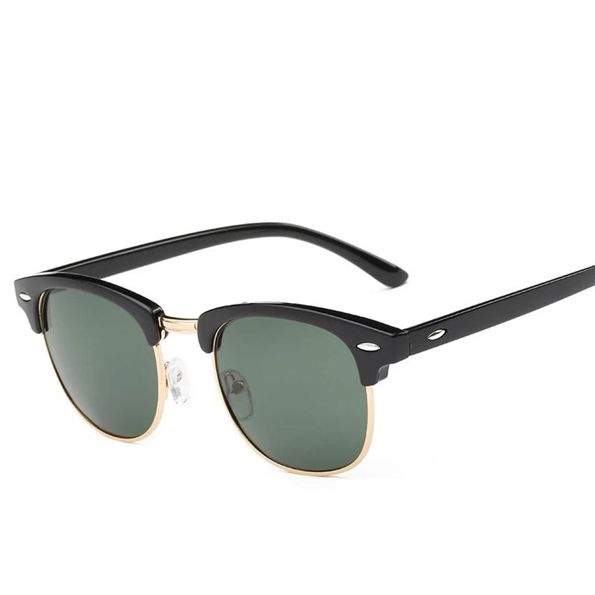 Brand de luxe Lunettes de soleil polarisées classiques 2022 hommes Femmes Aviator Pilot Glassdes Designers UV400 Eyewear Sun Glasses Metal Frame