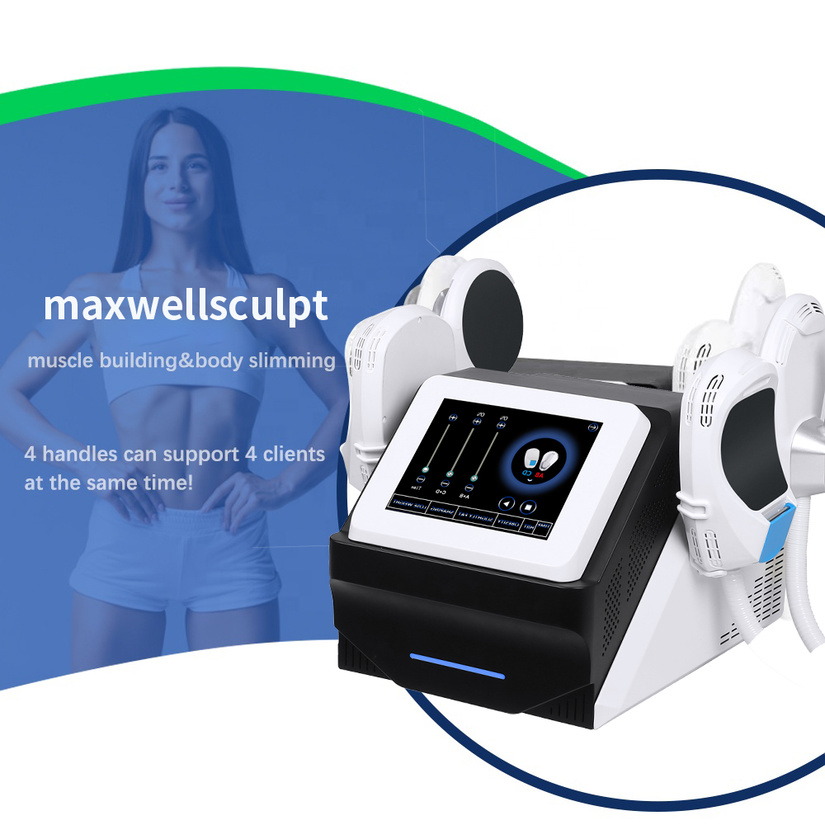 

Top-Selling Emslim Rf Machine Shaping Ems Muscle Stimulator Electromagnetic Fat Burning Hi-Emt Body And Arms Beauty Equipment 2 Or 4 Handles Can Work At The Same Time