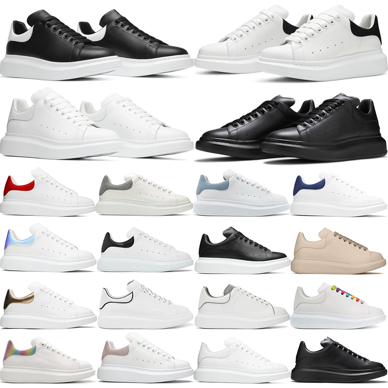 

Designer Sneakers Men Women Luxury Casual Shoes White Black Suede Leather Iridescent Dream Blue Lust Red Reflective Mens Outdoor Platform Shoe Size 36-45, #15 white