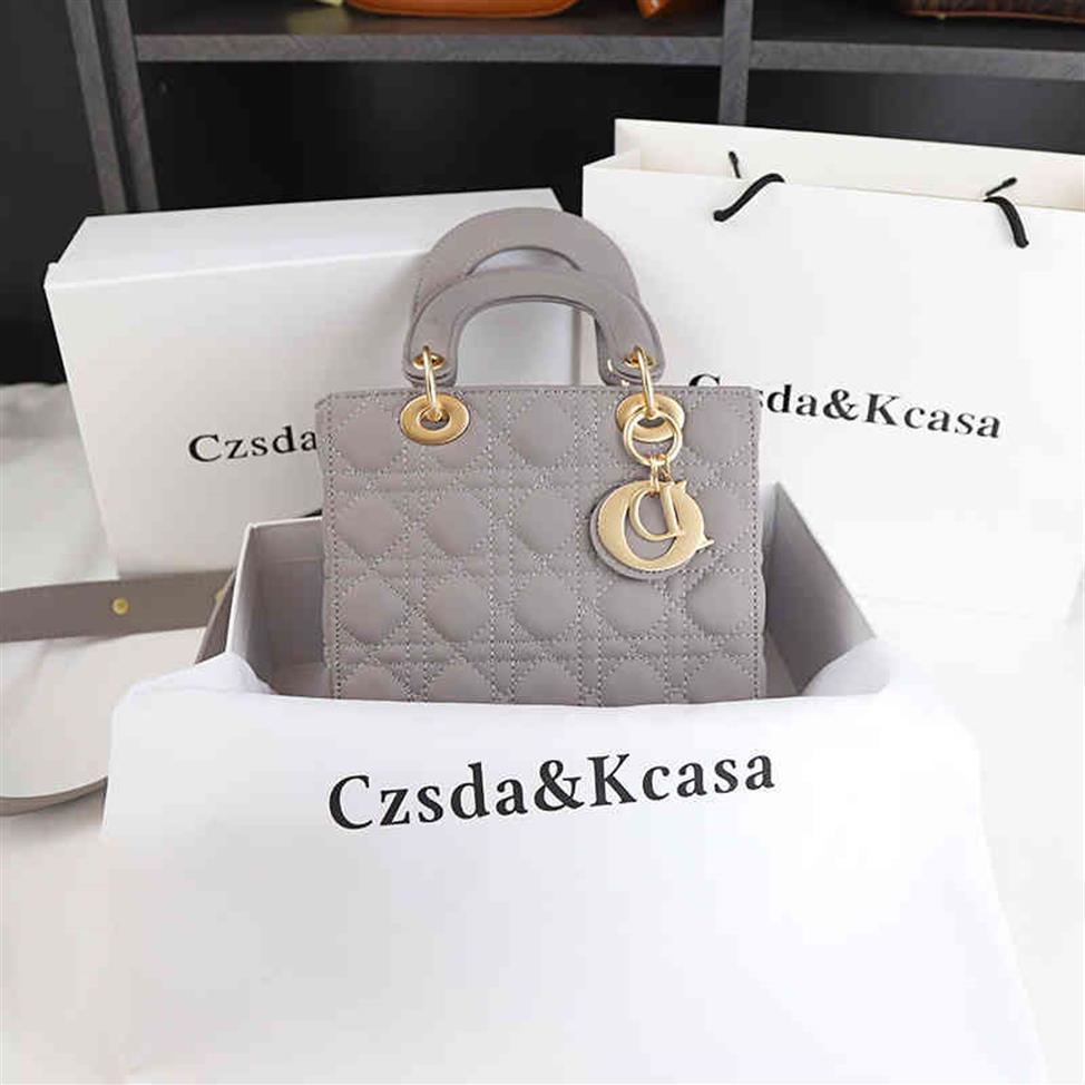Luxury D Bag Czsda Kcasa Automne et hiver Nouveau sac princesse en cuir de haute qualit￩ Fashion POLLE PORTABLE PORTABLE 2224