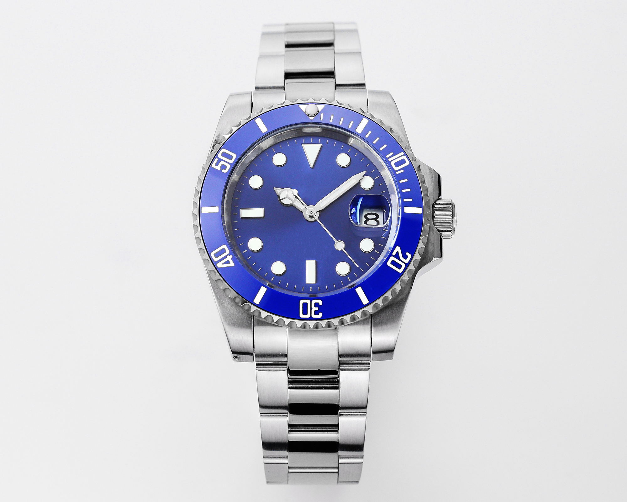 

U1 WristWatches Factory Stainless Steel Blue Black Ceramic Sapphire Super luminous montre de luxe AAA+ Mens Watches Automatic Mechanical 41mm Watch Gifts, Slotted screwdriver5