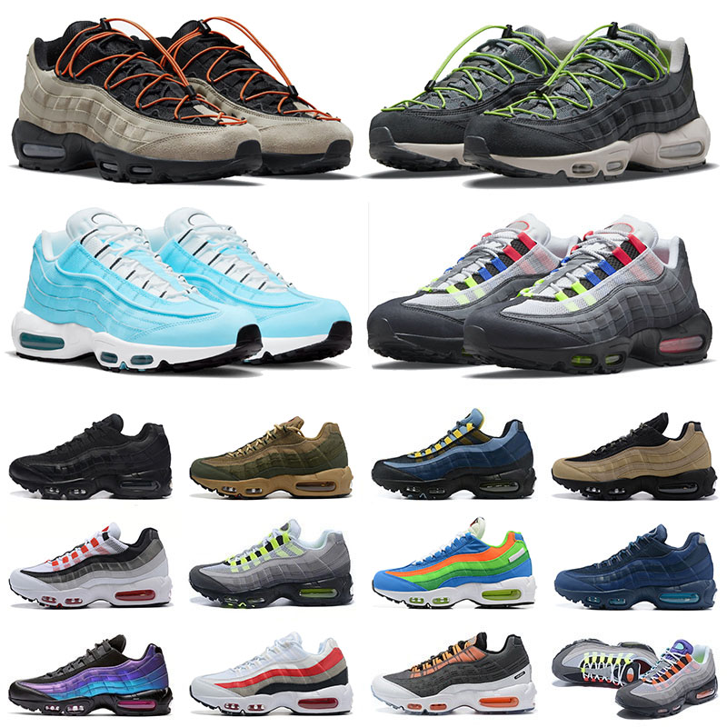 

95 95s Designer Sneakers Running Shoes Original OG Greedy 3.0 Black Navy Blue Speed Racer Dark Army Iron Grey Light Photo Blue Mens Womens Trainers Runners Big Size Us 12, 36-40 hot pink