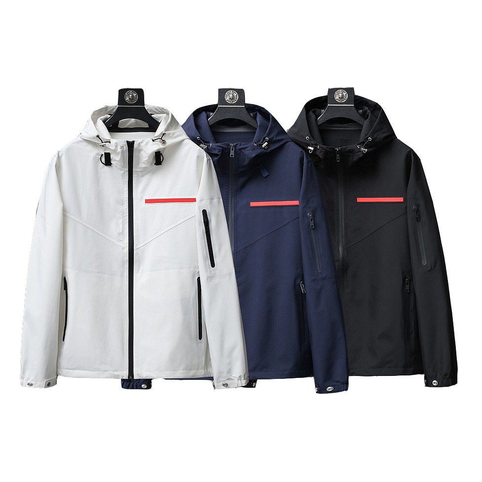 

Famous Designer luxury Mens Women Jackets 2022 Spring Canada Hooded Coat Sweater Comfortable Jacket Men Clothing Windproof -XXL, White