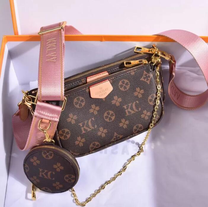 

Women Crossbody Purse Messenger Bags Handbags Flowers Designers Shoulder Lady Leather bag Women's crossbody bag with box