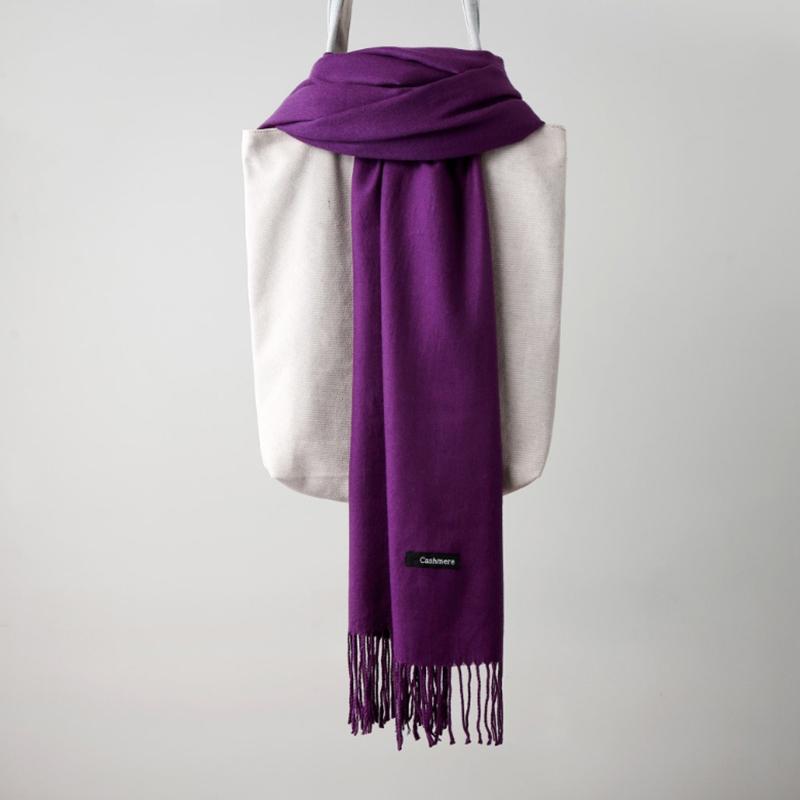 

Scarves Scarf Female Cashmere Winter Women Wool Foulard Shawl Femme Pashmina Solid Poncho LicScarves ScarvesScarves