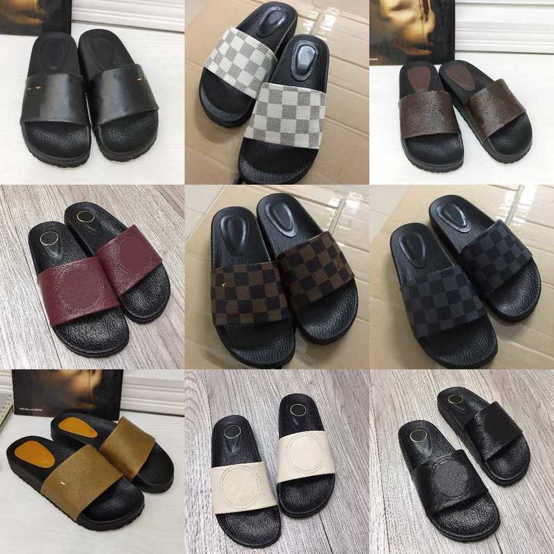 

2022 Summer Fashion Slide Sandals Slippers Women Lady Girls Platform Slides Flat Slider Flip Flop Causal Slipper Hot Designer unisex beach flip flops 35-42 Sizes 22, Fill postage