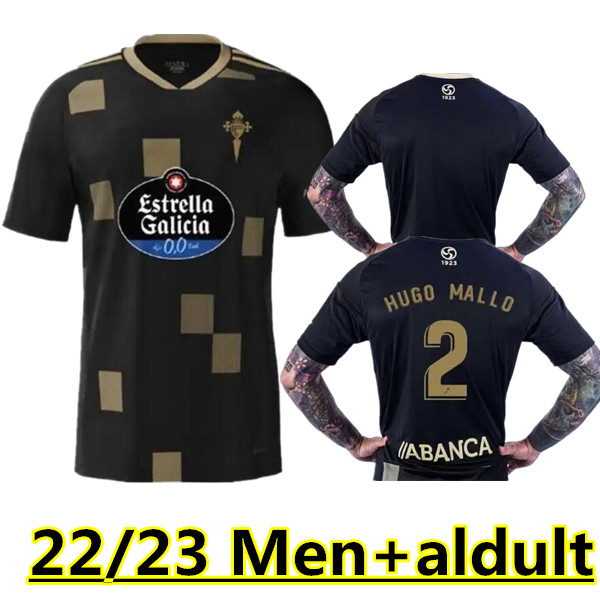 

2022 2023 Celta de Vigo Soccer Jerseys IAGO ASPAS 22 23 FRANCO CERVI .MINA BRAIS MENDEZ HUGO MALLO NOLITO Football Shirt Mens Jersey 666