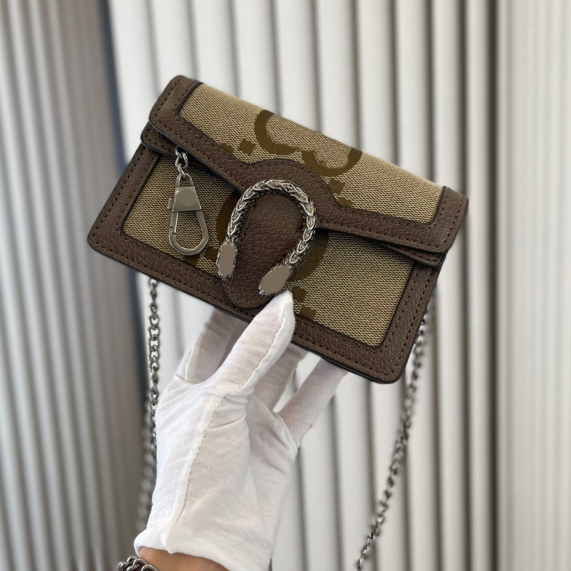 

Chain Dionysianss bag Leather Luxury Designer Brand Fashion Shoulder Bags Handbags High Quality Crossbody Women Letter Purse Phone bag, No bags